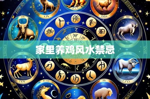 家里养鸡风水禁忌