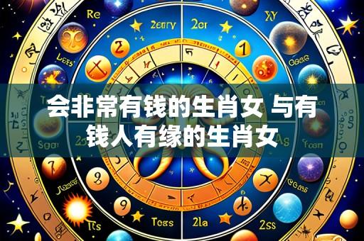 会非常有钱的生肖女 与有钱人有缘的生肖女