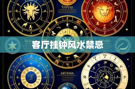 客厅挂钟风水禁忌