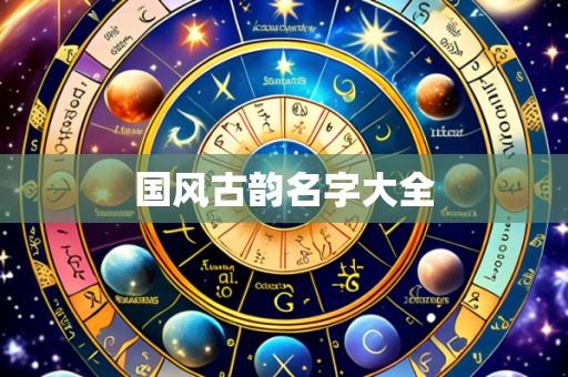 国风古韵名字大全