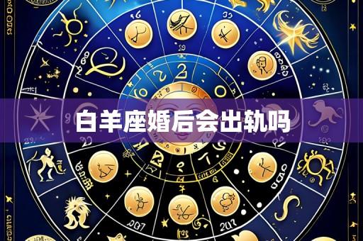 白羊座婚后会出轨吗