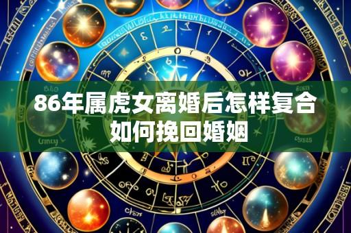 86年属虎女离婚后怎样复合 如何挽回婚姻