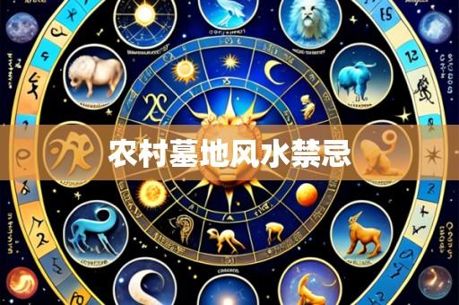 农村墓地风水禁忌