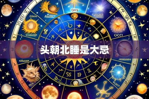 头朝北睡是大忌