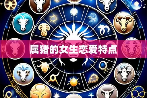 属猪的女生恋爱特点