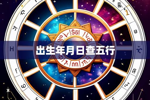 出生年月日查五行