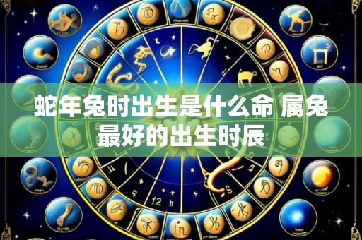 蛇年兔时出生是什么命 属兔最好的出生时辰