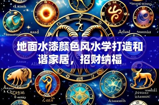 地面水漆颜色风水学打造和谐家居,招财纳福