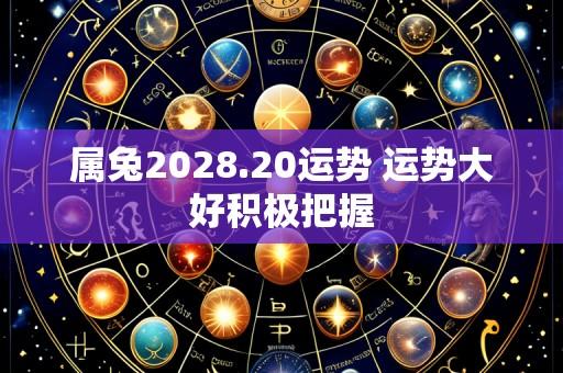 属兔2028.20运势 运势大好积极把握