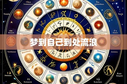 梦到自己到处流浪