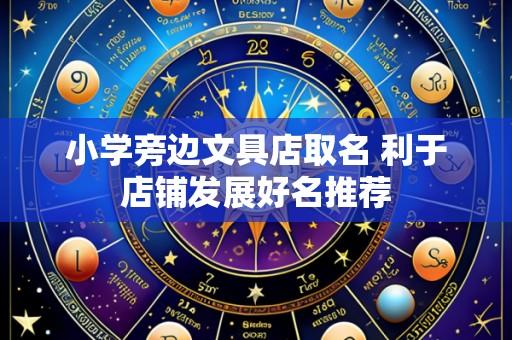 小学旁边文具店取名 利于店铺发展好名推荐