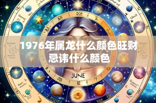 1976年属龙什么颜色旺财 忌讳什么颜色