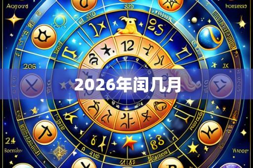 2026年闰几月