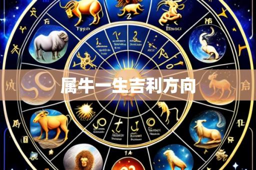 属牛一生吉利方向