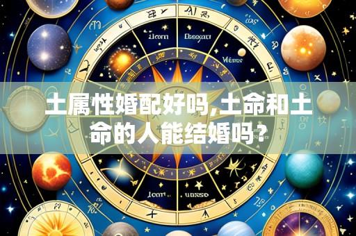 土属性婚配好吗,土命和土命的人能结婚吗？