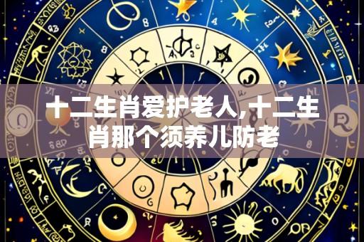 十二生肖爱护老人,十二生肖那个须养儿防老