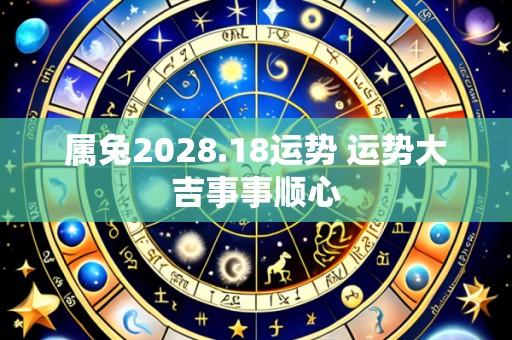 属兔2028.18运势 运势大吉事事顺心