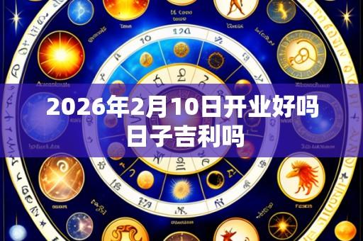 2026年2月10日开业好吗 日子吉利吗