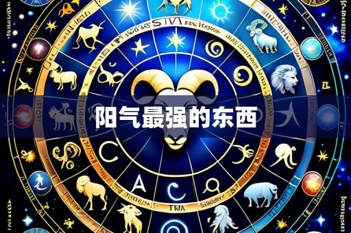 阳气最强的东西