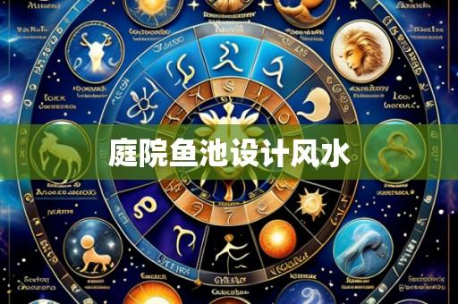 庭院鱼池设计风水