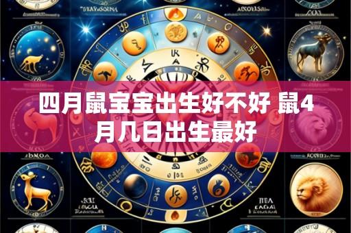 四月鼠宝宝出生好不好 鼠4月几日出生最好