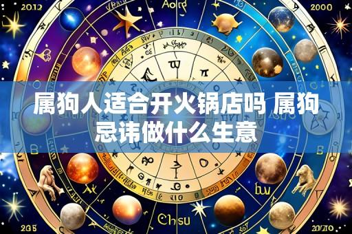 属狗人适合开火锅店吗 属狗忌讳做什么生意