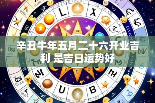 辛丑牛年五月二十六开业吉利 是吉日运势好
