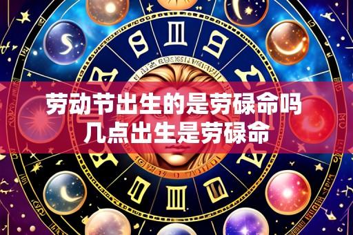 劳动节出生的是劳碌命吗 几点出生是劳碌命