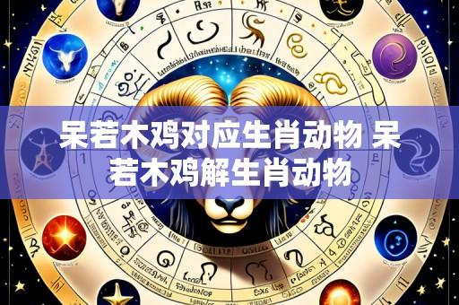 呆若木鸡对应生肖动物 呆若木鸡解生肖动物