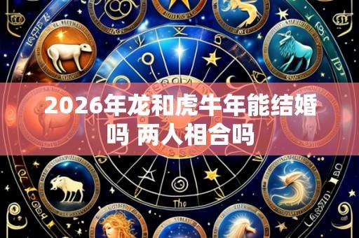 2026年龙和虎牛年能结婚吗 两人相合吗