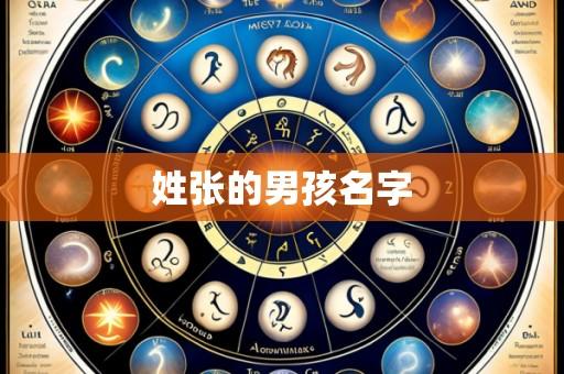 姓张的男孩名字