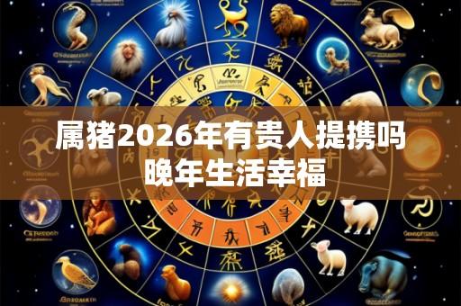 属猪2026年有贵人提携吗 晚年生活幸福