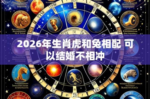 2026年生肖虎和兔相配 可以结婚不相冲