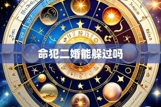 命犯二婚能躲过吗