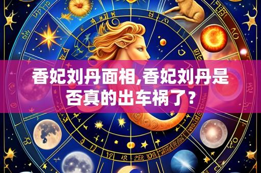 香妃刘丹面相,香妃刘丹是否真的出车祸了?