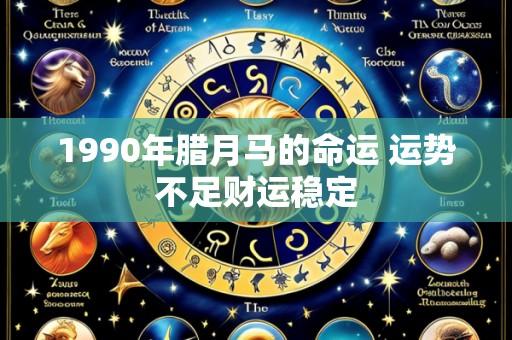 1990年腊月马的命运 运势不足财运稳定