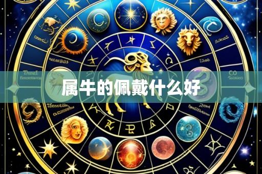 属牛的佩戴什么好