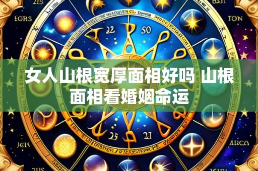 女人山根宽厚面相好吗 山根面相看婚姻命运
