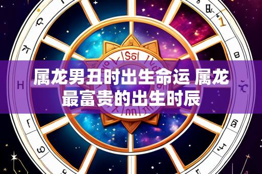 属龙男丑时出生命运 属龙最富贵的出生时辰