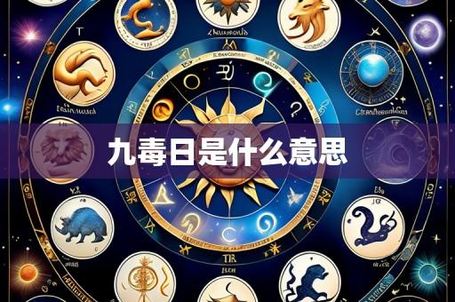 九毒日是什么意思