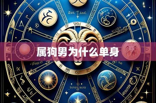属狗男为什么单身
