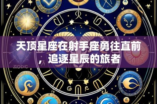 天顶星座在射手座勇往直前,追逐星辰的旅者
