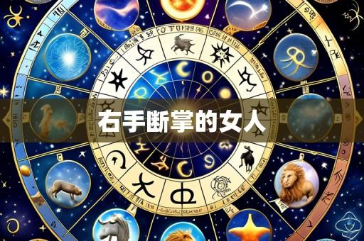 右手断掌的女人