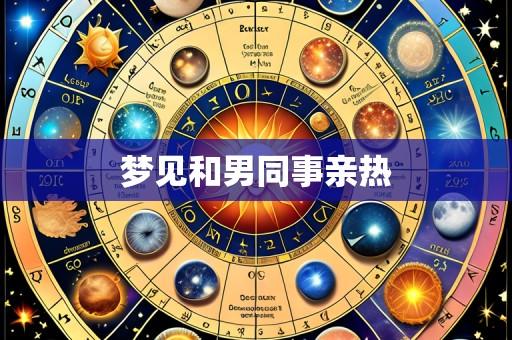 梦见和男同事亲热