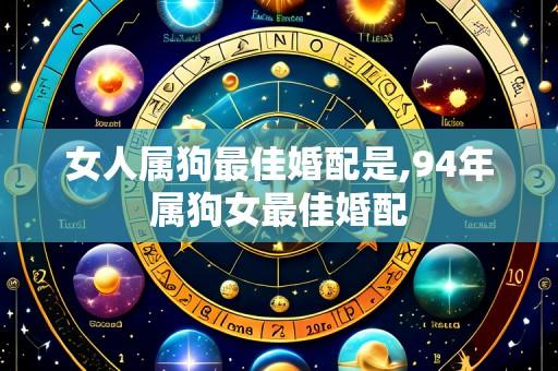 女人属狗最佳婚配是,94年属狗女最佳婚配