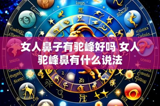 女人鼻子有驼峰好吗 女人驼峰鼻有什么说法