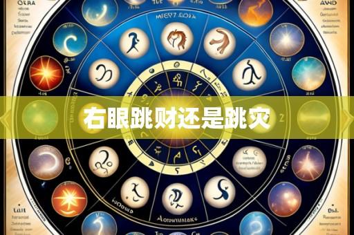 右眼跳财还是跳灾