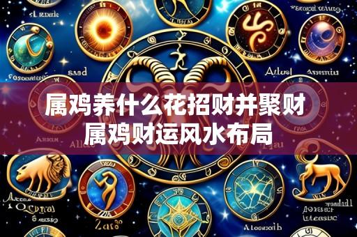 属鸡养什么花招财并聚财 属鸡财运风水布局