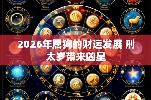 2026年属狗的财运发展 刑太岁带来凶星