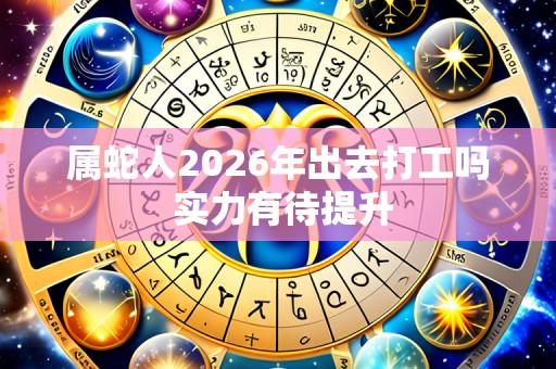 属蛇人2026年出去打工吗 实力有待提升